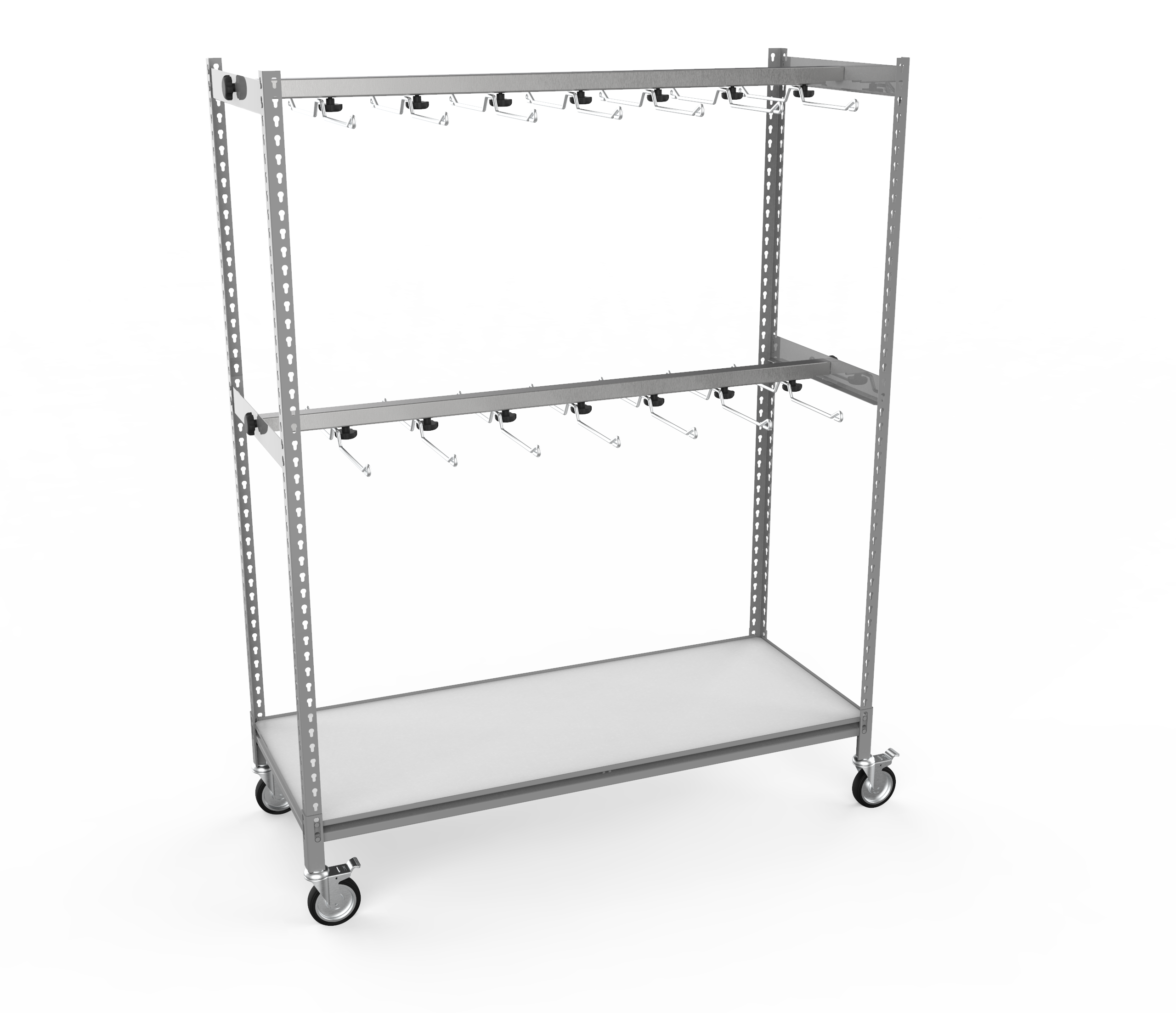 2 Level Drying Cart